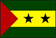 The flag of Democratic Republic of Sao Tome and Principe