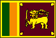 The flag of Democratic Socialist Republic of Sri Lanka