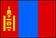 The flag of Mongolia