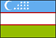 The Flag of Republic of Uzbekistan