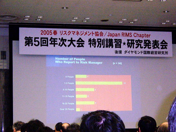 2005 Spring Association of Risk Management - Japan Annual Conference Program