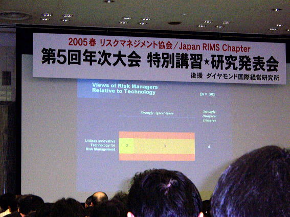 2005 Spring Association of Risk Management - Japan Annual Conference Program