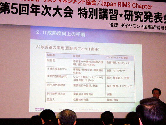 2005 Spring Association of Risk Management - Japan Annual Conference Program