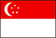 The flag of Republic of Singapore