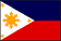 The flag of Republic of The Philippines