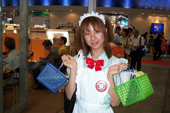OKI DATA Booth at WPC EXPO 2003