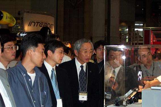 TOSHIBA Booth at WPC EXPO 2003