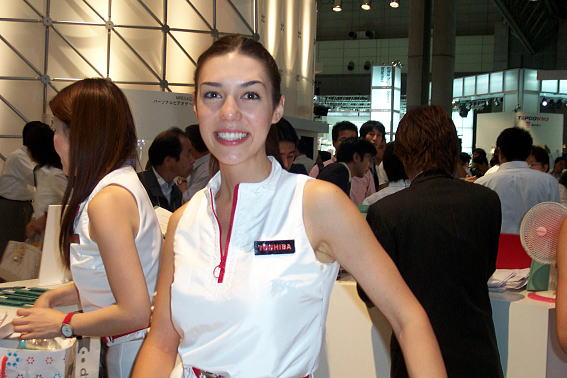 TOSHIBA Booth at WPC EXPO 2003