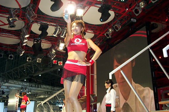 Vodafone Booth at WPC EXPO 2003